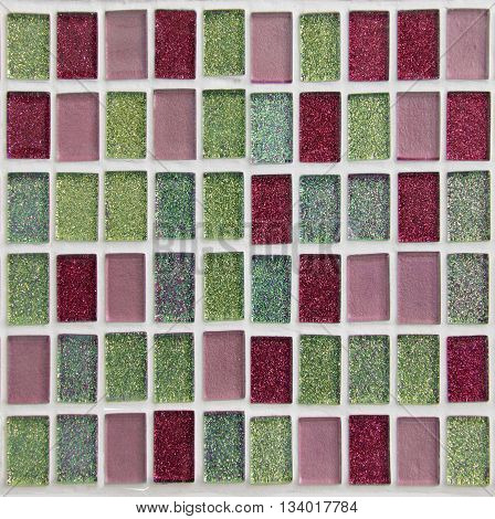 The  square tiles wall pattern texture background