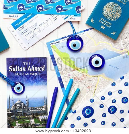 Travel Objects In Istanbul