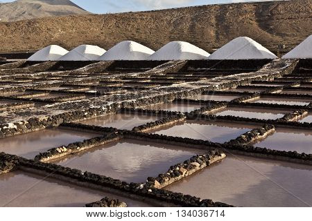 Salt Refinery, Saline From Janubio, Lanzarote