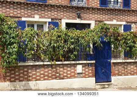 Verneuil sur Seine; city France - july 9 2015 : the picturesque city in summer