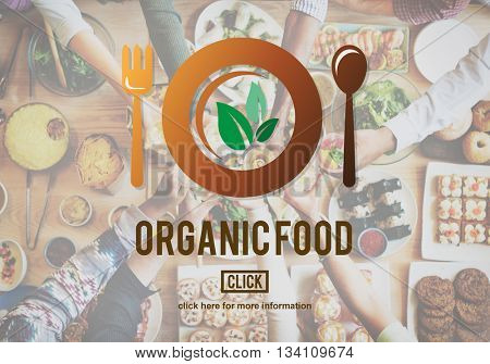 Organic Food Healthy Nourishment Concept