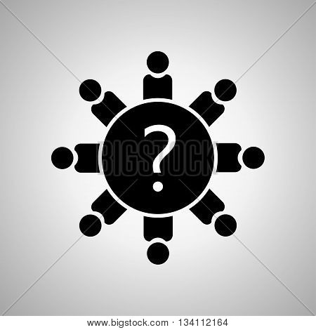 Icon Conference. People sit at the round table.