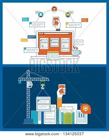 Web application development. Mobile apps development. Concept for business analysis, financial report, consulting, strategy planning, project management. Management consulting.