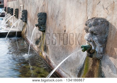 Lava Stone Fountain