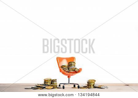 President of the chair and a lot of money