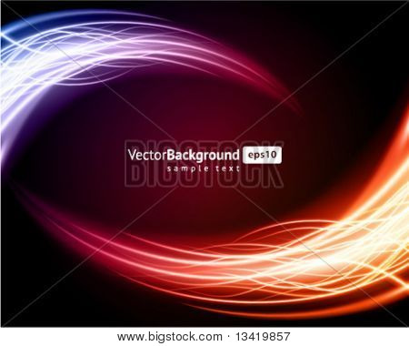 Resumen de la quemadura llama fuego vector fondo
