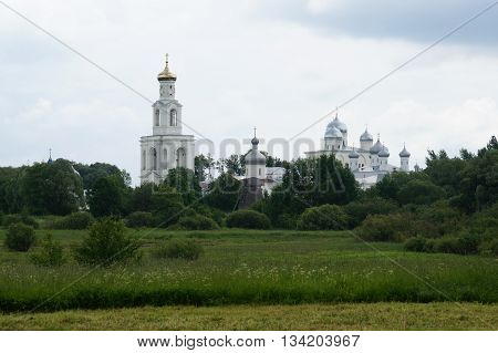 St. George monastery -- one of the oldest monasteries of Russia. In the past, the spiritual center of the Novgorod Republic, today it is a functioning male monastery of the Russian Orthodox Church.
