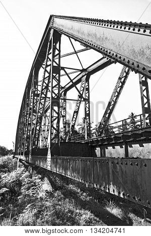 old railway bridge vintageSawi Railway Station is a railway station located in Na Pho Subdistrict Sawi District Chumphon