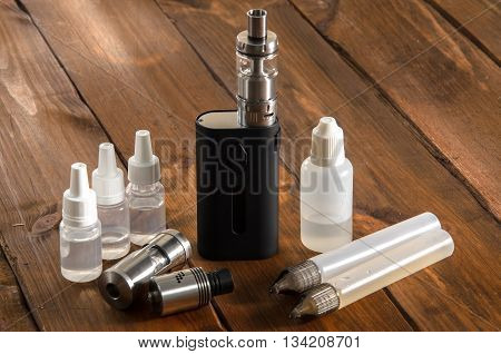 Adjustable electronic cigarette, Non carcinogenic alternative for smoking, vape