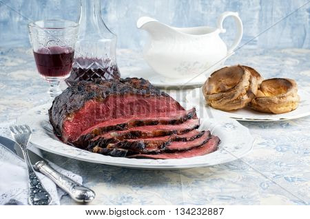 Roast Beef with Yorkshire Pudding