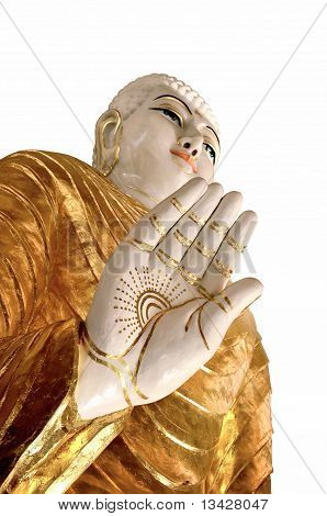 Hoppas i Buddhas Palm.