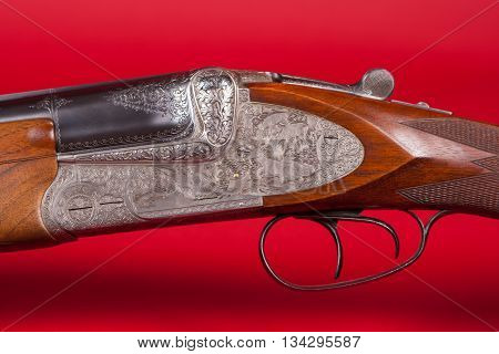 double barrel shotgun (for targets trap shooting and sporting clays)