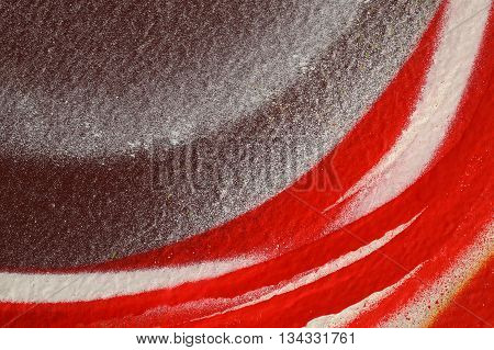 Abstract Colourful Background-close Up-street Art