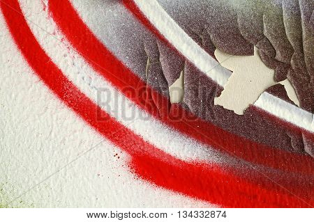 Abstract Colourful Background-close Up-street Art