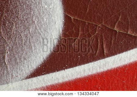 Abstract Textured Background-close Up-street Art