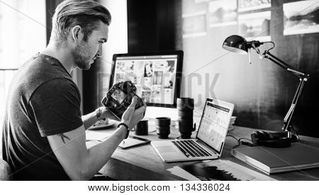 Photographer Photograph Photo Photography Concept