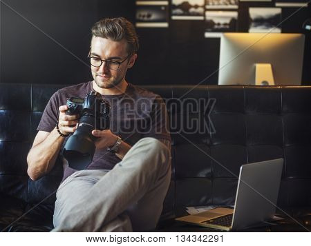 Photographer Photograph Photo Photography Concept