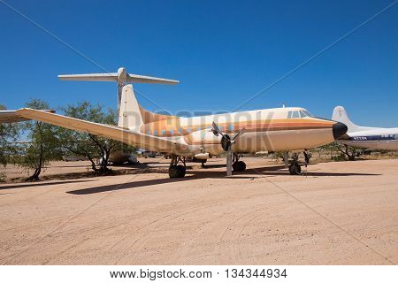 USA. ARIZONA. JUNE - 13, 2016: Pima Air & Space Museum