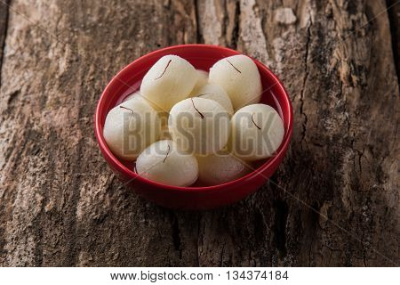 Rosogolla or Roshogolla or Rasagola or Ras Gulla, famous Bengali sweet