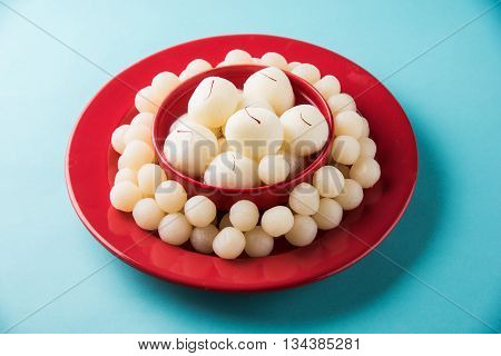 Rosogolla or Roshogolla or Rasagola or Ras Gulla, famous Bengali sweet