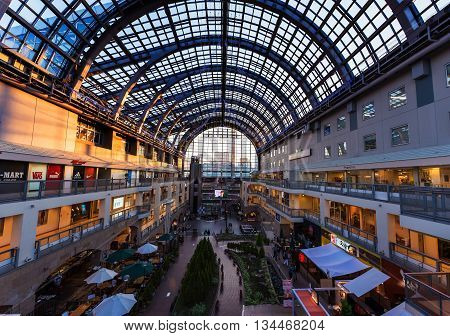 Sapporo Shopping Factory Mall Interior