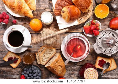 composition, breakfast
