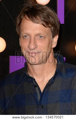 LOS ANGELES - JUN 14:  Tony Hawk at the The Neon Demon Premiere at the Cinerama Dome on June 14, 2016 in Los Angeles, CA