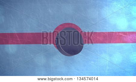 3D Hockey Puck