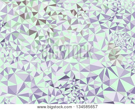 Low poly style vector Abstract green low poly background vector.Geometric background with triangular polygons.