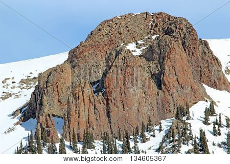 The beautiful Telluride in Colorado, March 2016