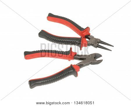Side Cutters And Round Pliers