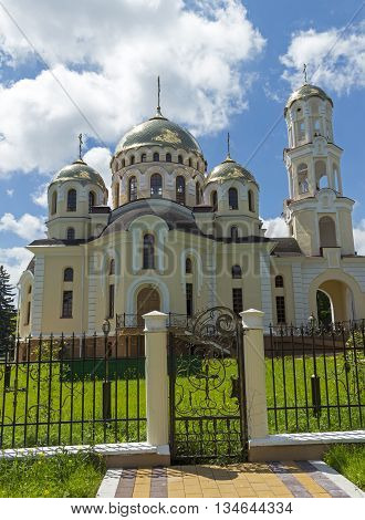 Church of Mary Magdalene in Nalchik city, Caucasus,Russia.