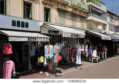 Bandol France - april 20 2016 : the picturesque city in spring