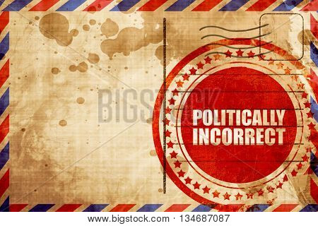 politically incorrect