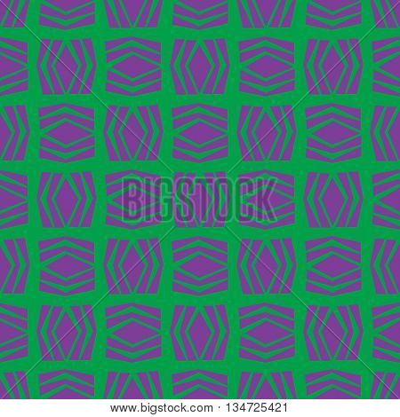 Seamless abstract vector pattern sqaure tile in color background
