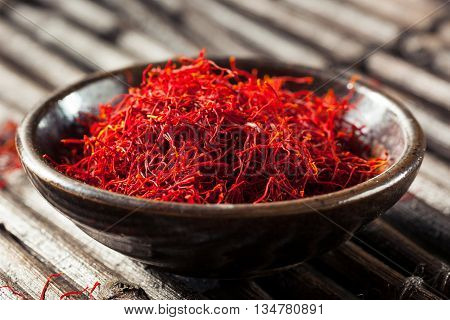 Raw Organic Red Saffron Spice