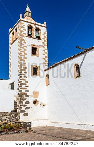 Tower Of Iglesia Catedral de Santa Maria de Betancuria - Betancuria Fuerteventura Canary Islands Spain