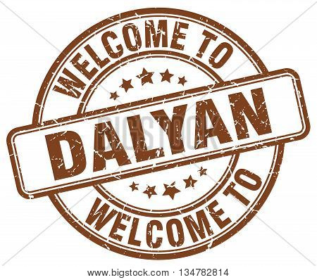 welcome to Dalyan stamp. welcome to Dalyan.