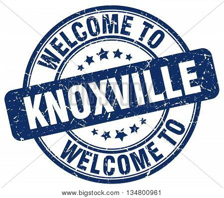 welcome to Knoxville stamp. welcome to Knoxville.
