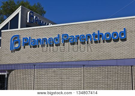 Indianapolis - Circa June 2016: Planned Parenthood Location. Planned Parenthood Provides Reproductive Health Services in the US 