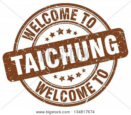 welcome to Taichung stamp. welcome to Taichung.