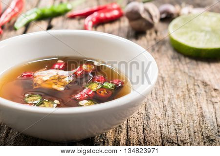 Thai Fish Sauce Three Taste.