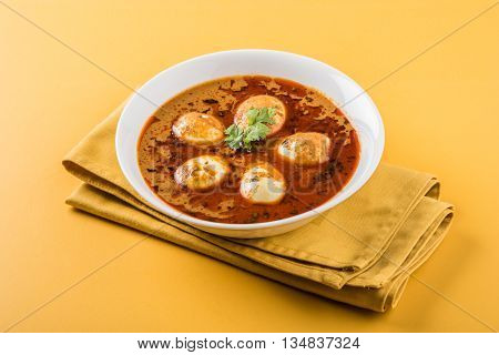Indian famous Egg Masala curry / Anda Curry / Anda Masala curry / egg curry