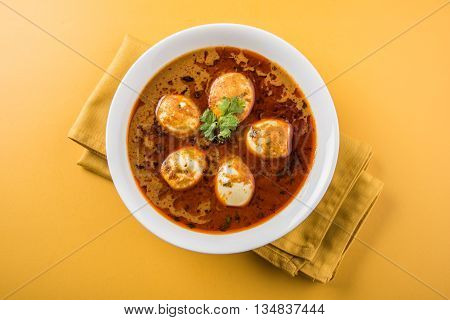 Indian famous Egg Masala curry / Anda Curry / Anda Masala curry / egg curry