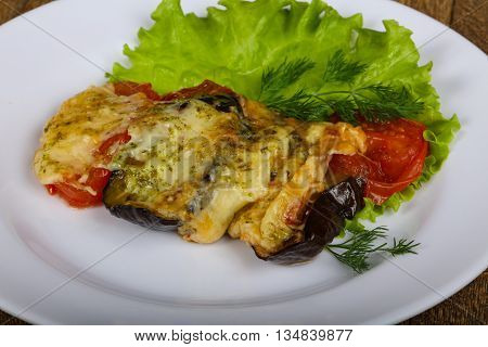Vegerables Baked With Cheese