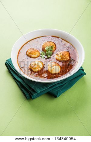 Indian famous Egg Masala curry / Anda Curry / Anda Masala curry / egg curry
