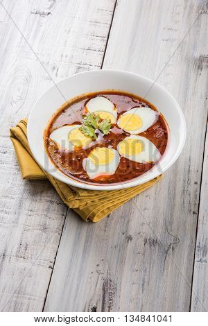 Indian famous Egg Masala curry / Anda Curry / Anda Masala curry / egg curry