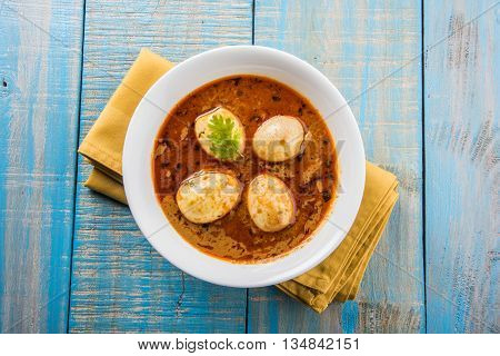 Indian famous Egg Masala curry / Anda Curry / Anda Masala curry / egg curry