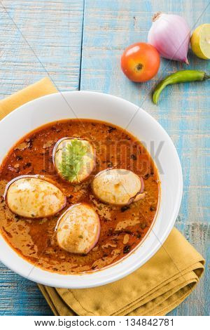 Indian famous Egg Masala curry / Anda Curry / Anda Masala curry / egg curry