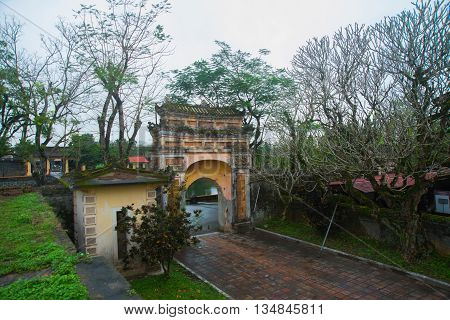 Old Fortress, Stone Archway.hue, Vietnam